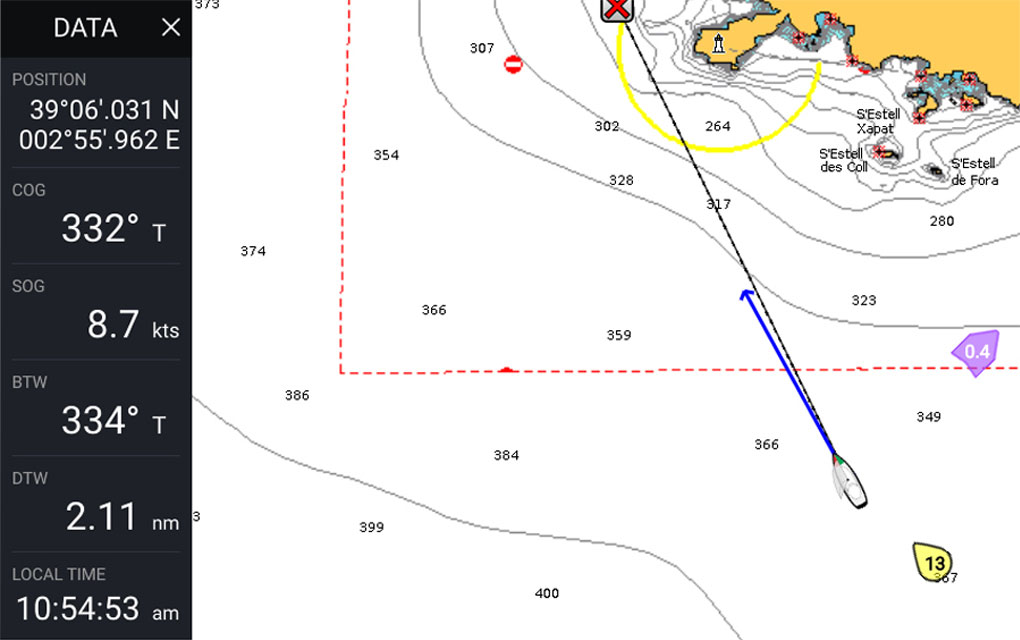 LightHouse 3 Interface | LightHouse 3 |   Raymarine