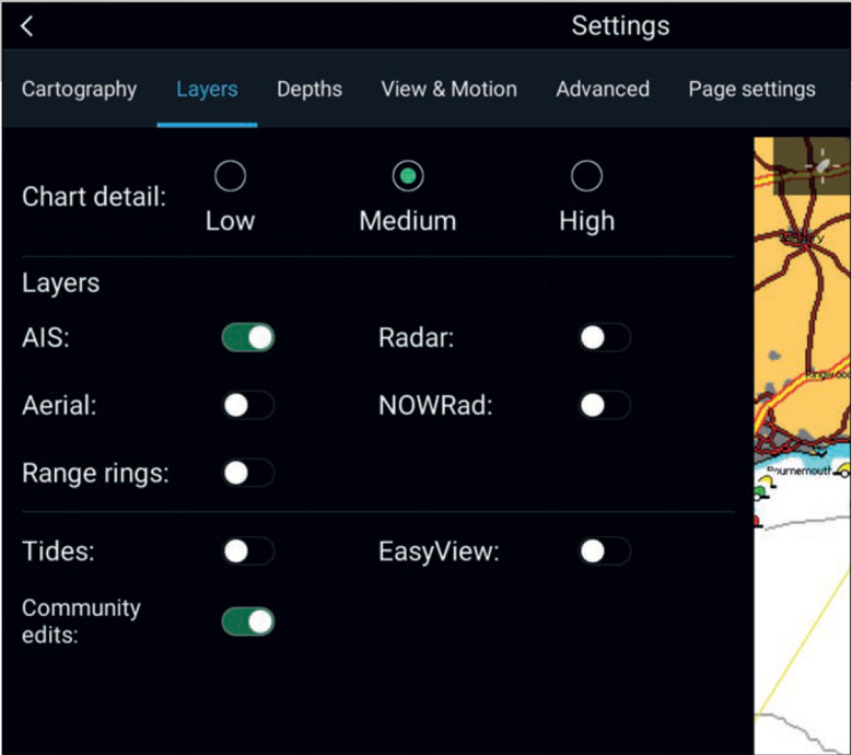LightHouse 3 User Interface | LightHouse 3 |   Raymarine