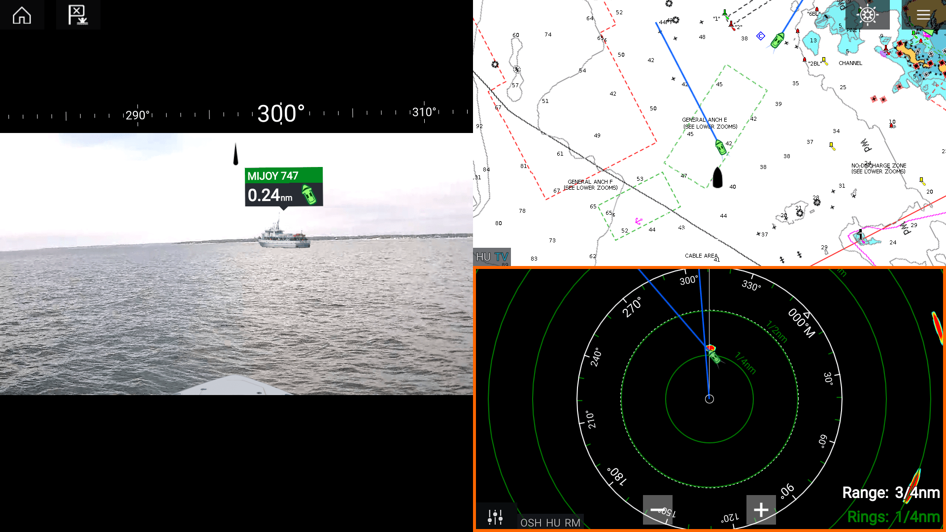  2.    Clear Cruise Augmented Reality (AR)     Raymarine