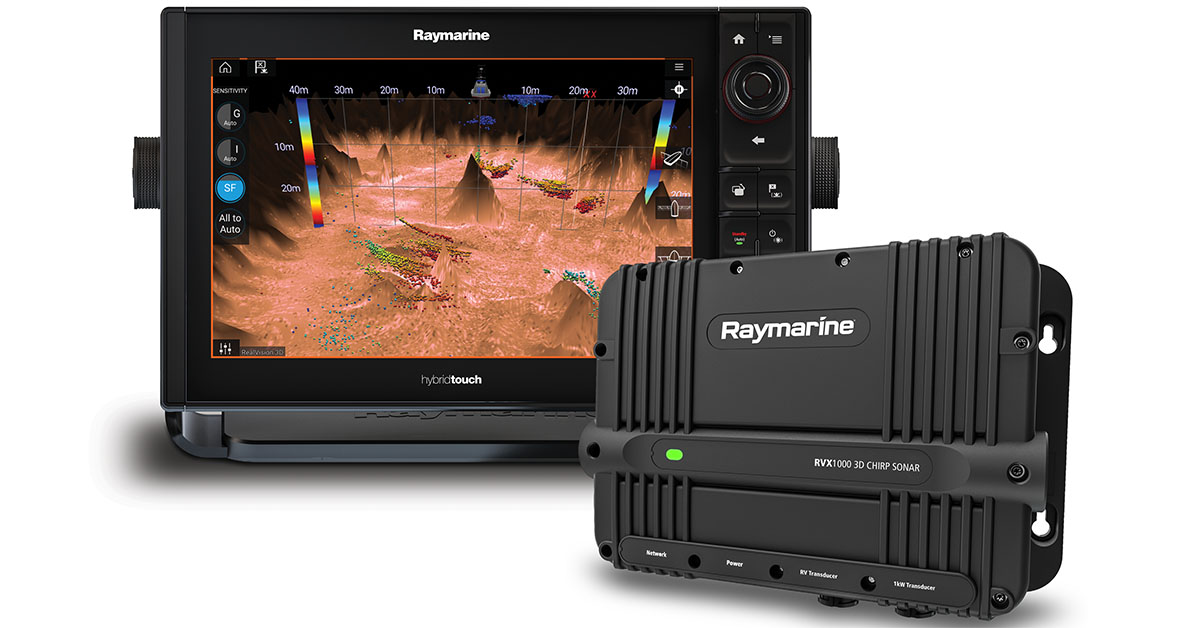   Raymarine RVX1000 3D CHIRP