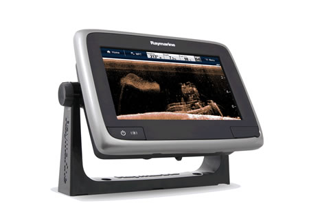   Raymarine a78   CHIRP DownVision
