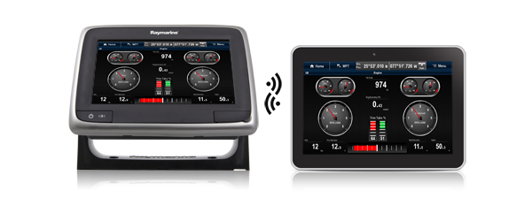  Raymarine a Series    Wi-Fi