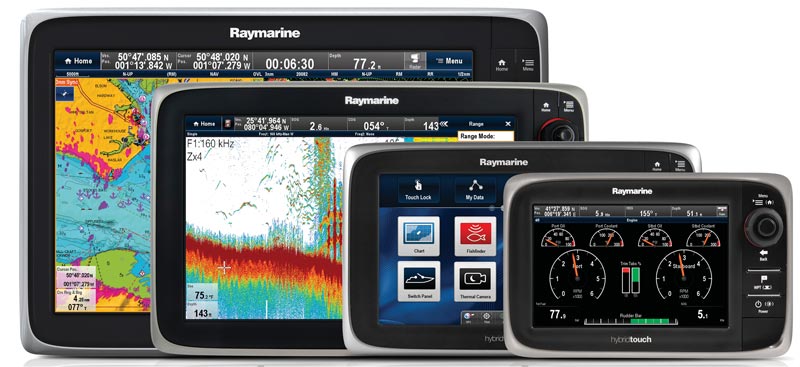  Raymarine e Series HybridTouch