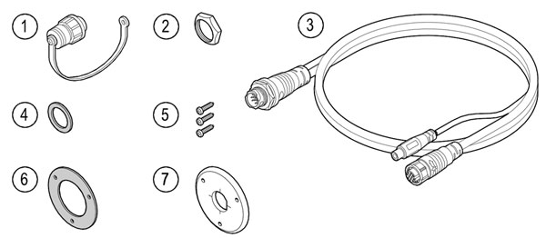   Raymarine Ray260 Handset extension kit
