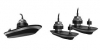 Raymarine Pack of RV-412 RealVision 3D Stainless Steel Thru Hull Txds, Port & Starboard 12, Direct connect to AXIOM (2 x 2m, Y-cable and 8m extension cable)