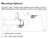 Raymarine CPT-S Trolling Motor Mounting Kit