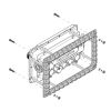 Raymarine eS7 Rear Mounting Bracket