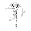 Raymarine Quantum Power-Data Adapter Cable