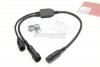 Raymarine Y-Cable (25 pin to 25 & 8 pin) to attach a RealVision 3D (RV-xxx) Transducer & an Airmar (CP370 style connector) transducer to AXIOM RV