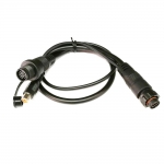 Handset Adaptor cable 12 pin to 12 pin with passive spk output 400mm