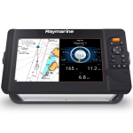 / Raymarine Element 9S: Wi-Fi,  CHIRP,      RealBathy,   C-MAP 4D, Navionics, LightCharts NC2,    .